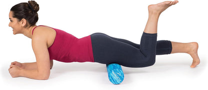 PRO-Roller Soft Density Foam Roller – Round, Blue, 36" x 6" | Soft foam roller for physical therapy, Pilates, yoga foam roll exercises, muscle recovery, blue, 36" x 6"