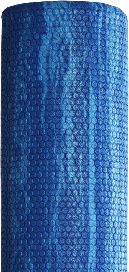 PRO-Roller Soft Density Foam Roller – Round, Blue, 36" x 6" | Soft foam roller for physical therapy, Pilates, yoga foam roll exercises, muscle recovery, blue, 36" x 6"