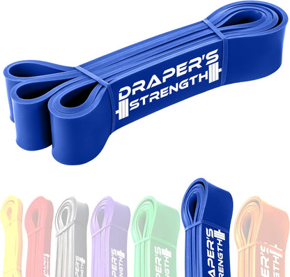 Heavy Duty Resistance Stretch Loop Bands for Powerlifting Workout Exercise and Assisted Pull Ups