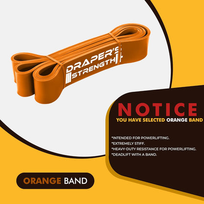Heavy Duty Resistance Stretch Loop Bands for Powerlifting Workout Exercise and Assisted Pull Ups