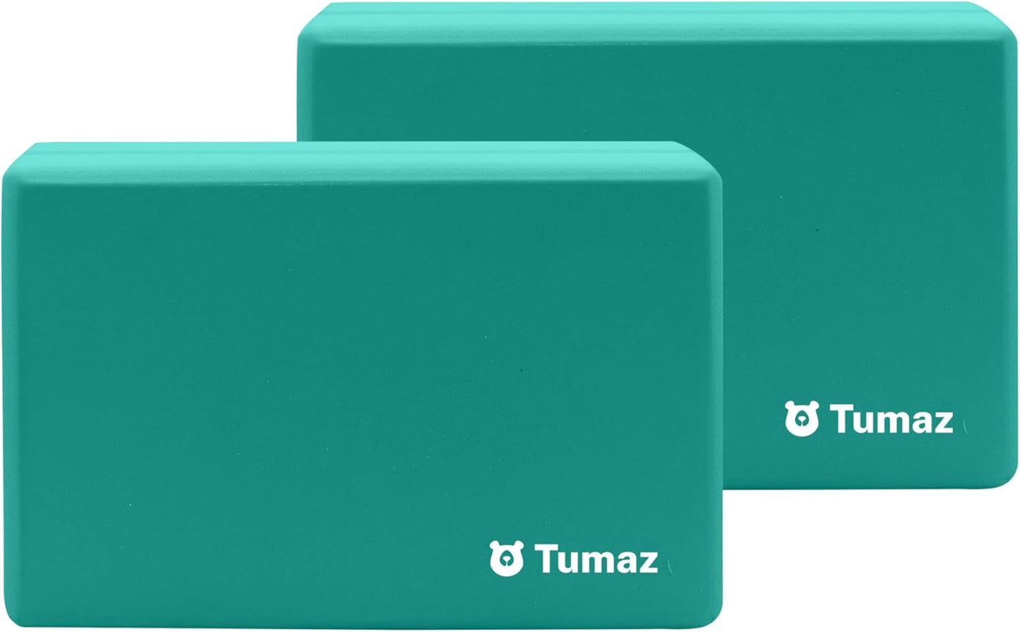 Non-Slip Yoga Blocks，High-Density EVA Foam 2 Pack for Yoga & Pilates | High-Density Support | Lightweight | EVA Foam | Non-Slip Stability | Free Yoga E-Book