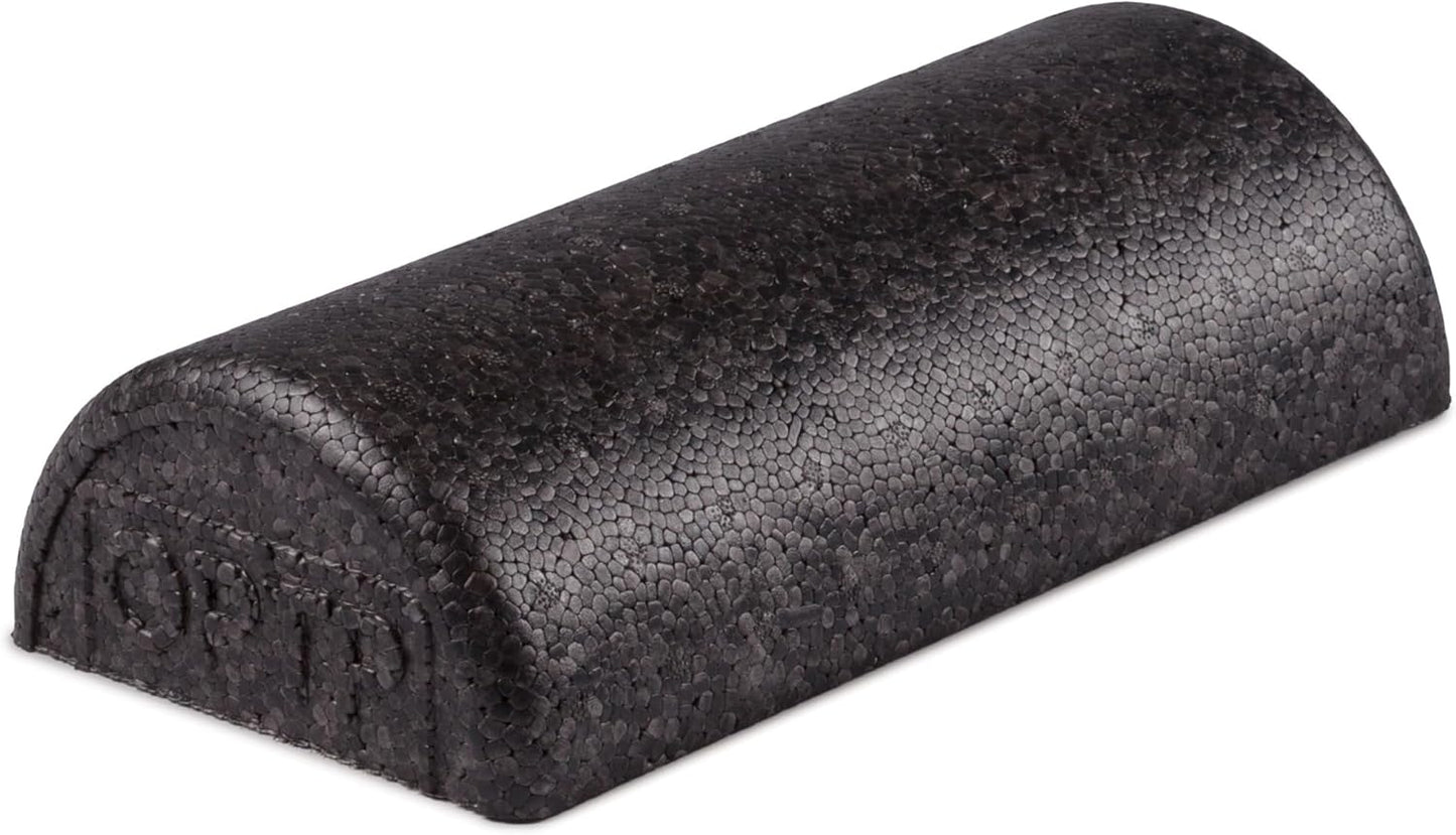 AXIS Firm Density Foam Roller – Round, Black, 36" x 6" | High density foam roller for heavy use, physical therapy, yoga, Pilates, fitness exercise & sports training, smooth surface