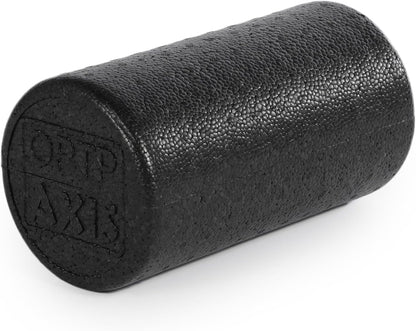 AXIS Firm Density Foam Roller – Round, Black, 36" x 6" | High density foam roller for heavy use, physical therapy, yoga, Pilates, fitness exercise & sports training, smooth surface