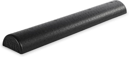 AXIS Firm Density Foam Roller – Round, Black, 36" x 6" | High density foam roller for heavy use, physical therapy, yoga, Pilates, fitness exercise & sports training, smooth surface