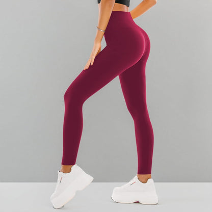 High Waisted Leggings for Women - Full Length Capri Buttery Soft Yoga Pants for Workout Athletic - Colors A