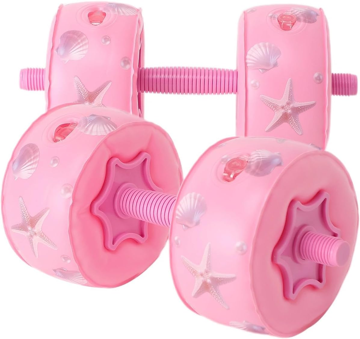 Travel Weights Water Filled Dumbbell Set of 2,6LB Hand Weights for Women at Home Gym Exercise Training
