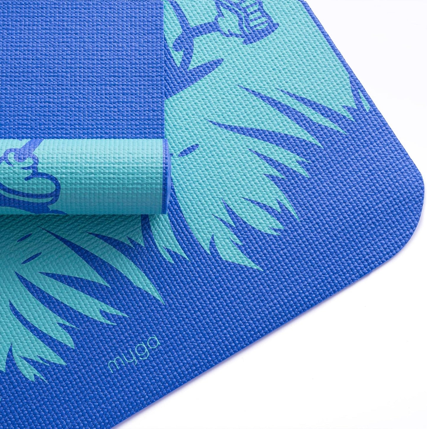 Silk Print Kids Yoga Mat,Non-Slip Yoga Mat for Childrens Exercise, Fitness, Yoga and Mindfulness Lightweight, Easy Clean Play Mat for Girls and Boys