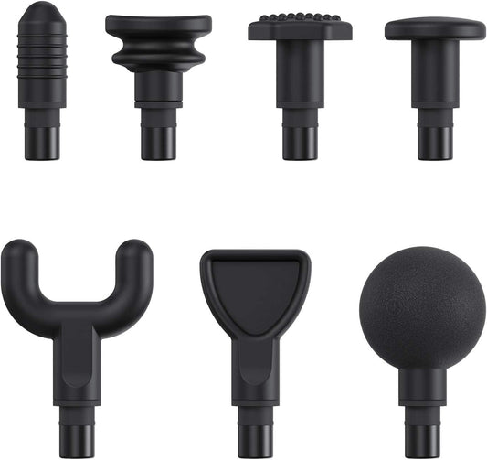Mebak 3 Massage Gun Heads - Replaceable 7 Different Attachment Heads Set, Original