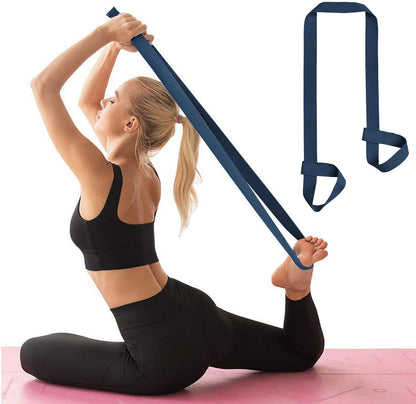 Yoga Mat Strap, Adjustable Durable Yoga Mat Carrier & Stretching Strap, Multiple Color Choices