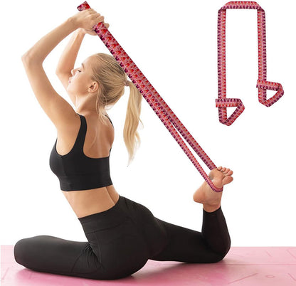 Yoga Mat Strap, Adjustable Durable Yoga Mat Carrier & Stretching Strap, Multiple Color Choices