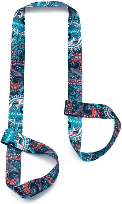 Yoga Mat Strap, Adjustable Durable Yoga Mat Carrier & Stretching Strap, Multiple Color Choices