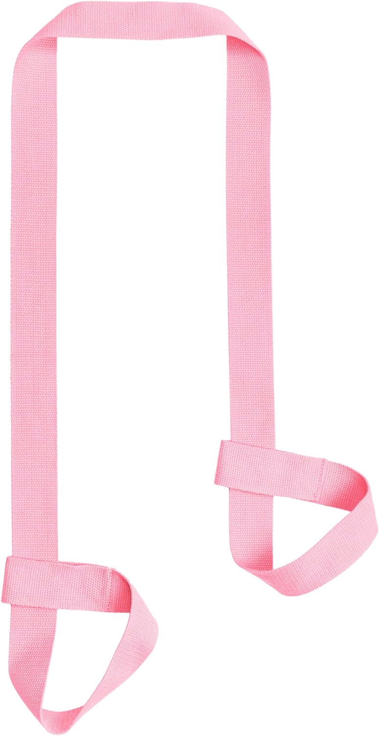 Yoga Mat Strap, Adjustable Durable Yoga Mat Carrier & Stretching Strap, Multiple Color Choices