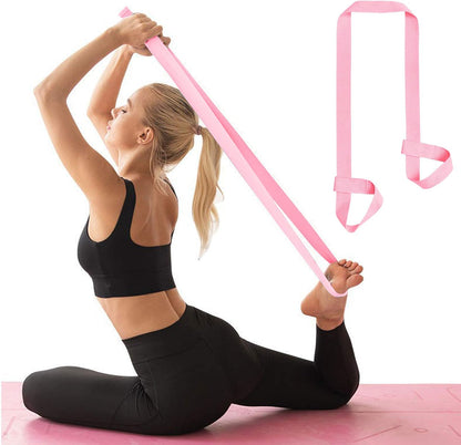 Yoga Mat Strap, Adjustable Durable Yoga Mat Carrier & Stretching Strap, Multiple Color Choices