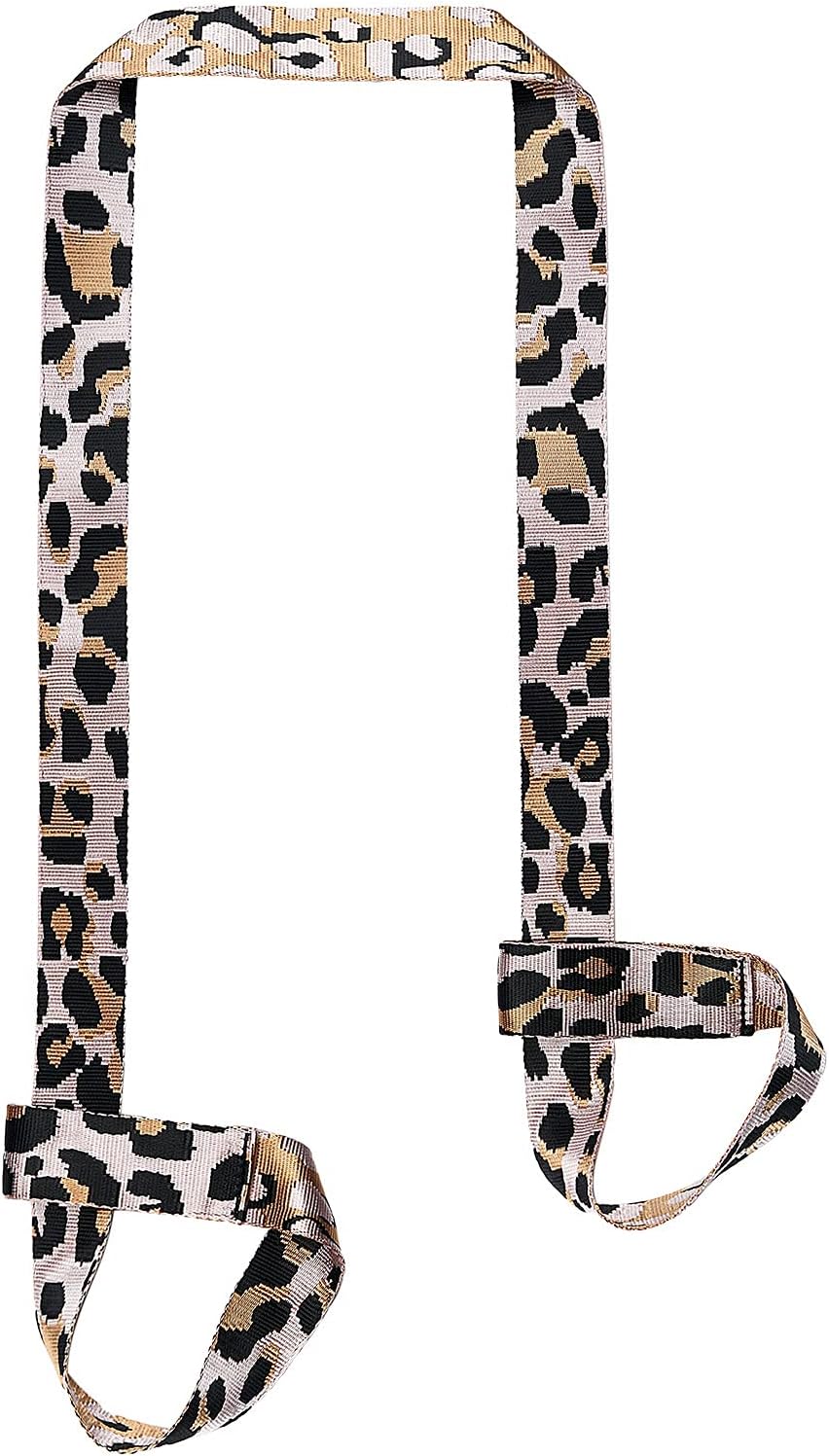 Yoga Mat Strap, Adjustable Durable Yoga Mat Carrier & Stretching Strap, Multiple Color Choices