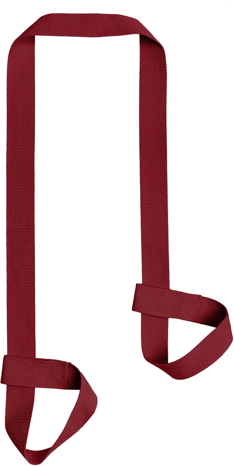 Yoga Mat Strap, Adjustable Durable Yoga Mat Carrier & Stretching Strap, Multiple Color Choices