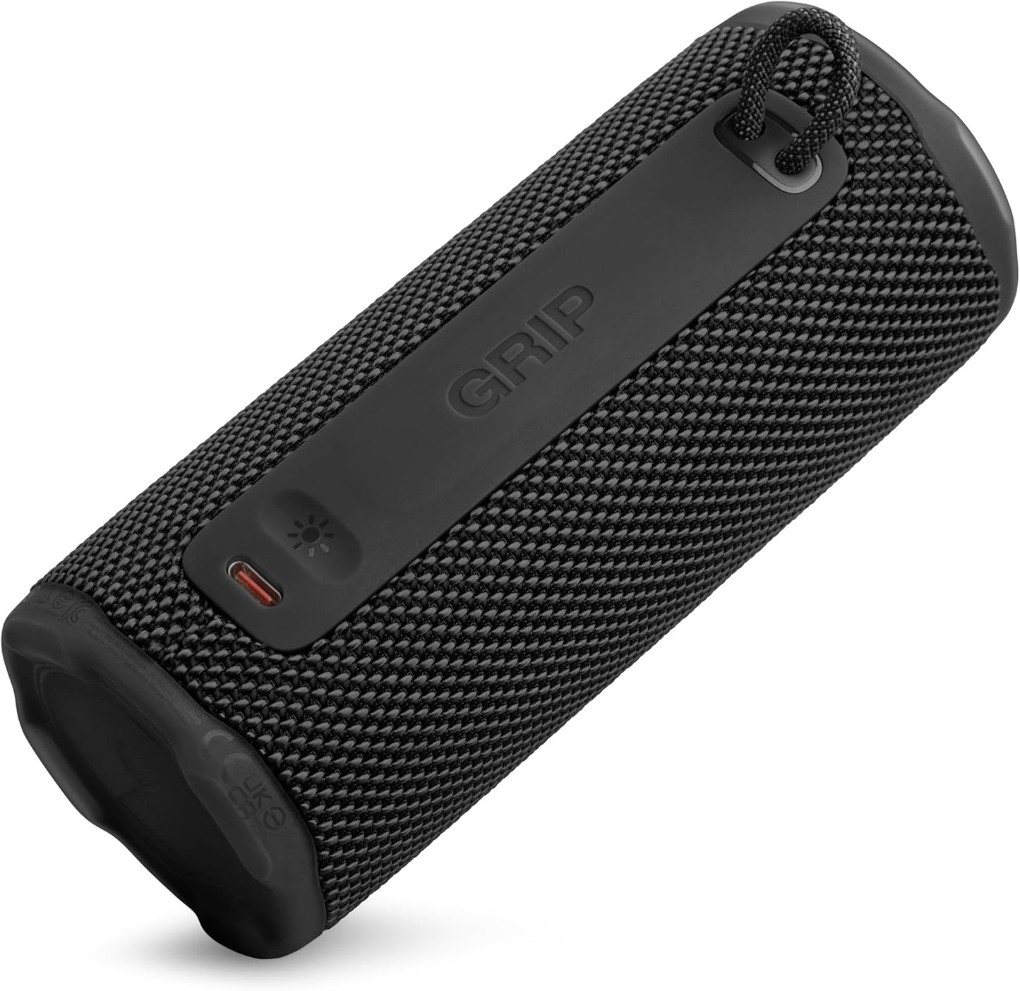 Grip - Compact Bluetooth Speaker with Bold Pro Sound and Ambient Light, up to 14 Hours of Playtime, Water, Dust and Drop-Proof (IP68), & Multi-Speaker Connection with Auracast™ (Pink)