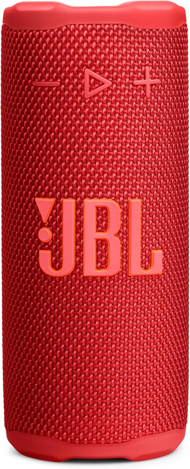 Grip - Compact Bluetooth Speaker with Bold Pro Sound and Ambient Light, up to 14 Hours of Playtime, Water, Dust and Drop-Proof (IP68), & Multi-Speaker Connection with Auracast™ (Pink)