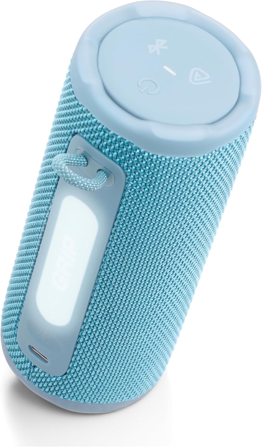 Grip - Compact Bluetooth Speaker with Bold Pro Sound and Ambient Light, up to 14 Hours of Playtime, Water, Dust and Drop-Proof (IP68), & Multi-Speaker Connection with Auracast™ (Pink)