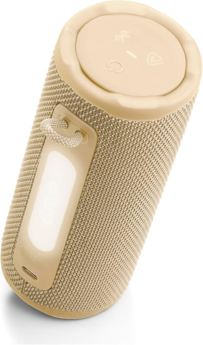 Grip - Compact Bluetooth Speaker with Bold Pro Sound and Ambient Light, up to 14 Hours of Playtime, Water, Dust and Drop-Proof (IP68), & Multi-Speaker Connection with Auracast™ (Pink)