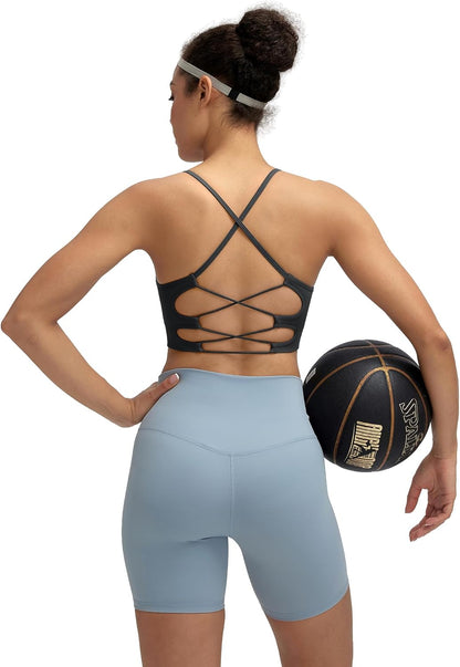 Sports Bras for Women,Sexy Crisscross Back Seamless Supportive Sports Bra Medium Support with Removable Pads