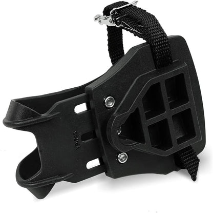 Bike Pedals Shimano SPD/Look Delta Compatible 9/16'' with Toe Clips - Peloton Pedals for Regular Shoes - Toe Cages for Peloton Bike - Exercise Bike Pedals - Universal Fit Bicycle Pedal