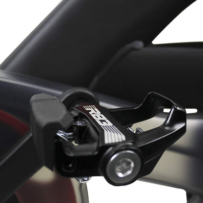 Bike Pedals Shimano SPD/Look Delta Compatible 9/16'' with Toe Clips - Peloton Pedals for Regular Shoes - Toe Cages for Peloton Bike - Exercise Bike Pedals - Universal Fit Bicycle Pedal