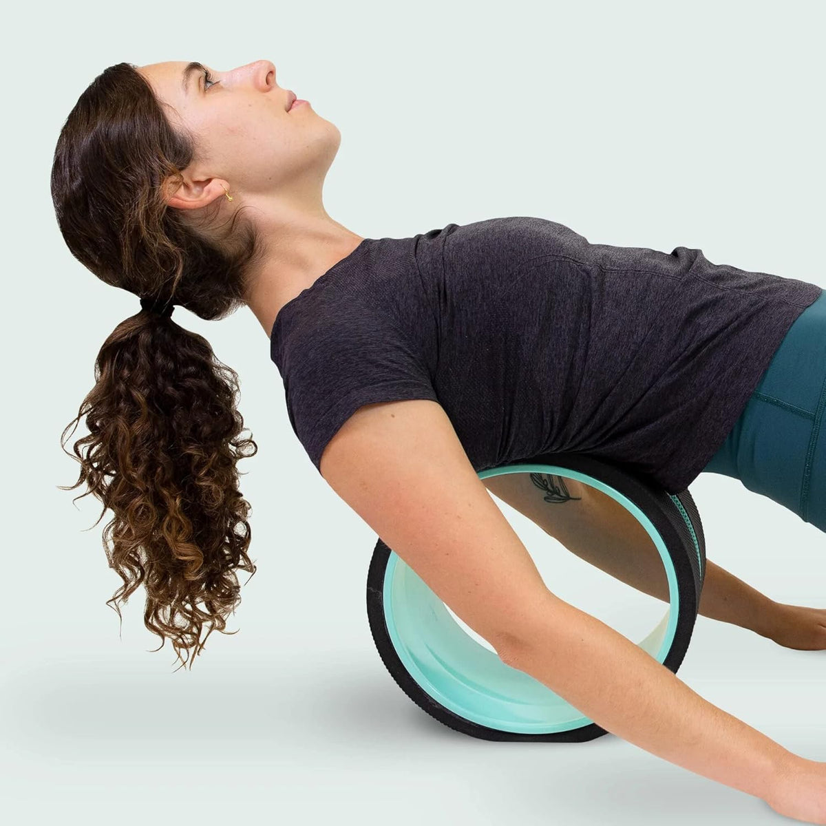 Wheel XL Back Massage Roller, Wider Back Stretcher, 500 lbs