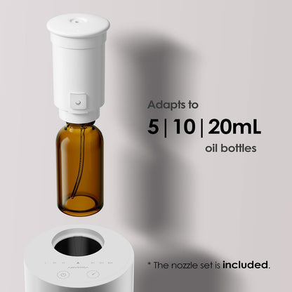 AN6 Waterless Diffuser for Essential Oil for Home, Room, Black