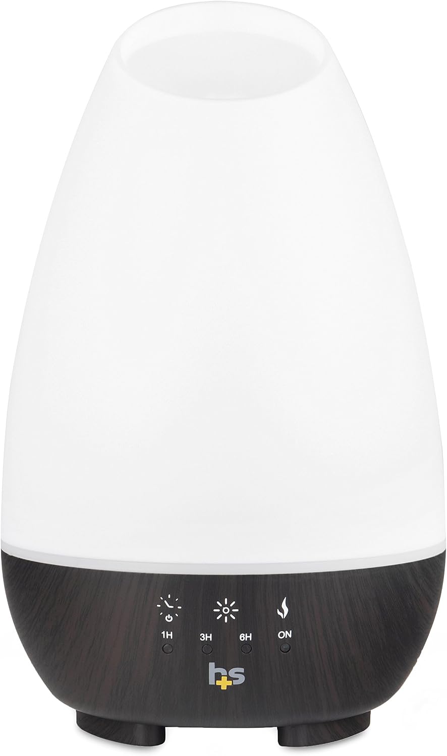 500ML Essential Oil Diffuser for Large Rooms, Cool Mist Humidifier and Aromatherapy Diffuser, Adjustable Timer, Mist Mode and 7 LED Light Colors, White (Pack of 1)