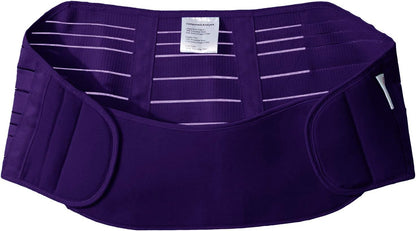 Belly Band for Pregnancy, Pregnancy Belt - Maternity Belt for Back Pain. Prenatal - Pregnancy Support Belt with Adjustable/Breathable Material. Back Support for Pregnant Women. (Medium, Purple)