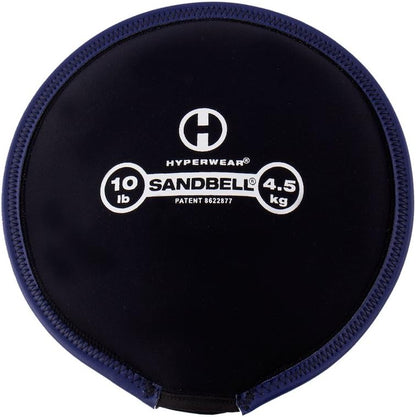 HYPERWEAR SandBell® Soft Sandbag Weight (2–50 lbs) – Pre-Filled with Clean USA Sand, Safe Soft Weight for Strength Training, HIIT, Functional Fitness, Rucking & Home Workouts