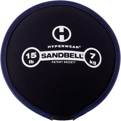 HYPERWEAR SandBell® Soft Sandbag Weight (2–50 lbs) – Pre-Filled with Clean USA Sand, Safe Soft Weight for Strength Training, HIIT, Functional Fitness, Rucking & Home Workouts