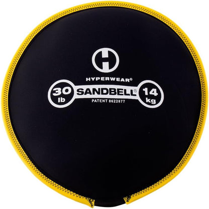 HYPERWEAR SandBell® Soft Sandbag Weight (2–50 lbs) – Pre-Filled with Clean USA Sand, Safe Soft Weight for Strength Training, HIIT, Functional Fitness, Rucking & Home Workouts