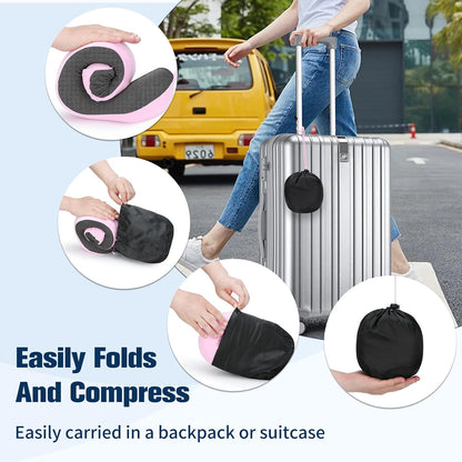 Neck Pillow for Traveling, Travel Pillows for Airplanes Black