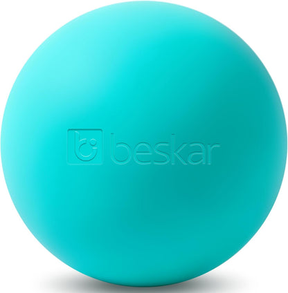 Massage Lacrosse Balls for Myofascial Release, Trigger Point Therapy and Yoga Therapy, Foot Massage Ball to Relieve Plantar Fasciitis Blue
