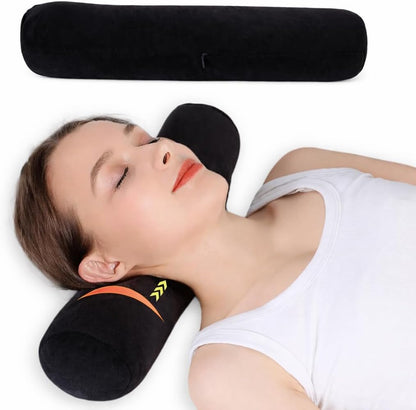 Neck Roll Pillow,Cervical Neck Pillow Bolster Pillow for Sleeping