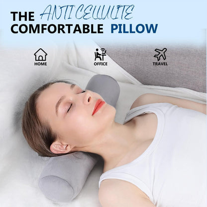 Neck Roll Pillow,Cervical Neck Pillow Bolster Pillow for Sleeping