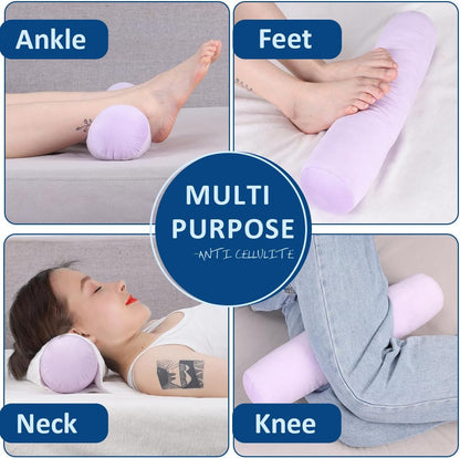 Neck Roll Pillow,Cervical Neck Pillow Bolster Pillow for Sleeping