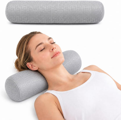 Neck Roll Pillow,Cervical Neck Pillow Bolster Pillow for Sleeping