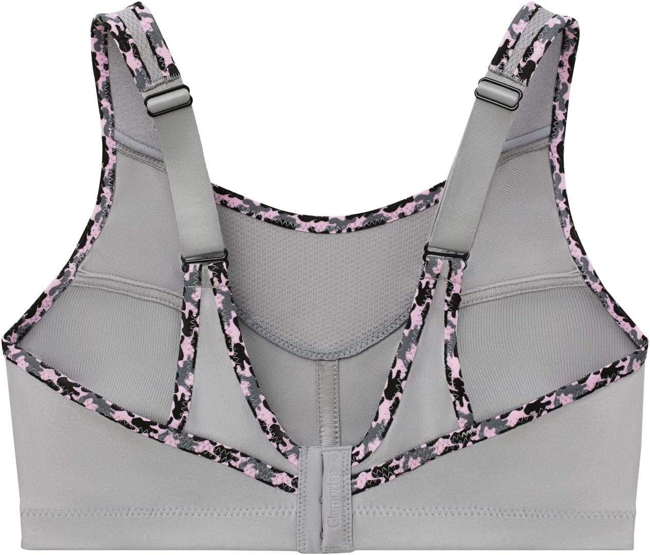Full Figure Plus Size No-Bounce Camisole Sports Bra Wirefree #1066 - Colors C