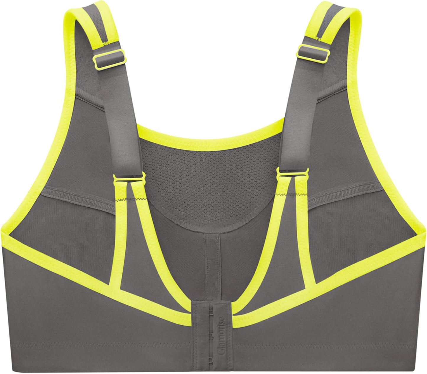Full Figure Plus Size No-Bounce Camisole Sports Bra Wirefree #1066 - Colors C