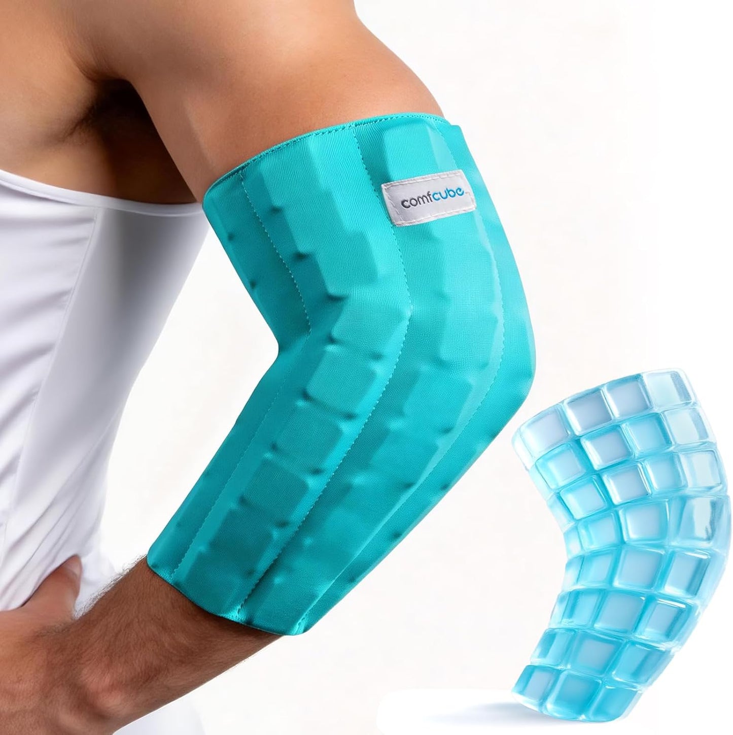 Neck Ice Pack Wrap for Cervical Pain, 2 Hours Long Lasting Cold