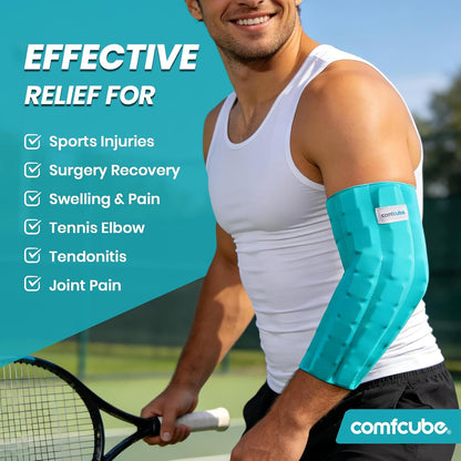 Neck Ice Pack Wrap for Cervical Pain, 2 Hours Long Lasting Cold