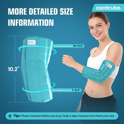 Neck Ice Pack Wrap for Cervical Pain, 2 Hours Long Lasting Cold