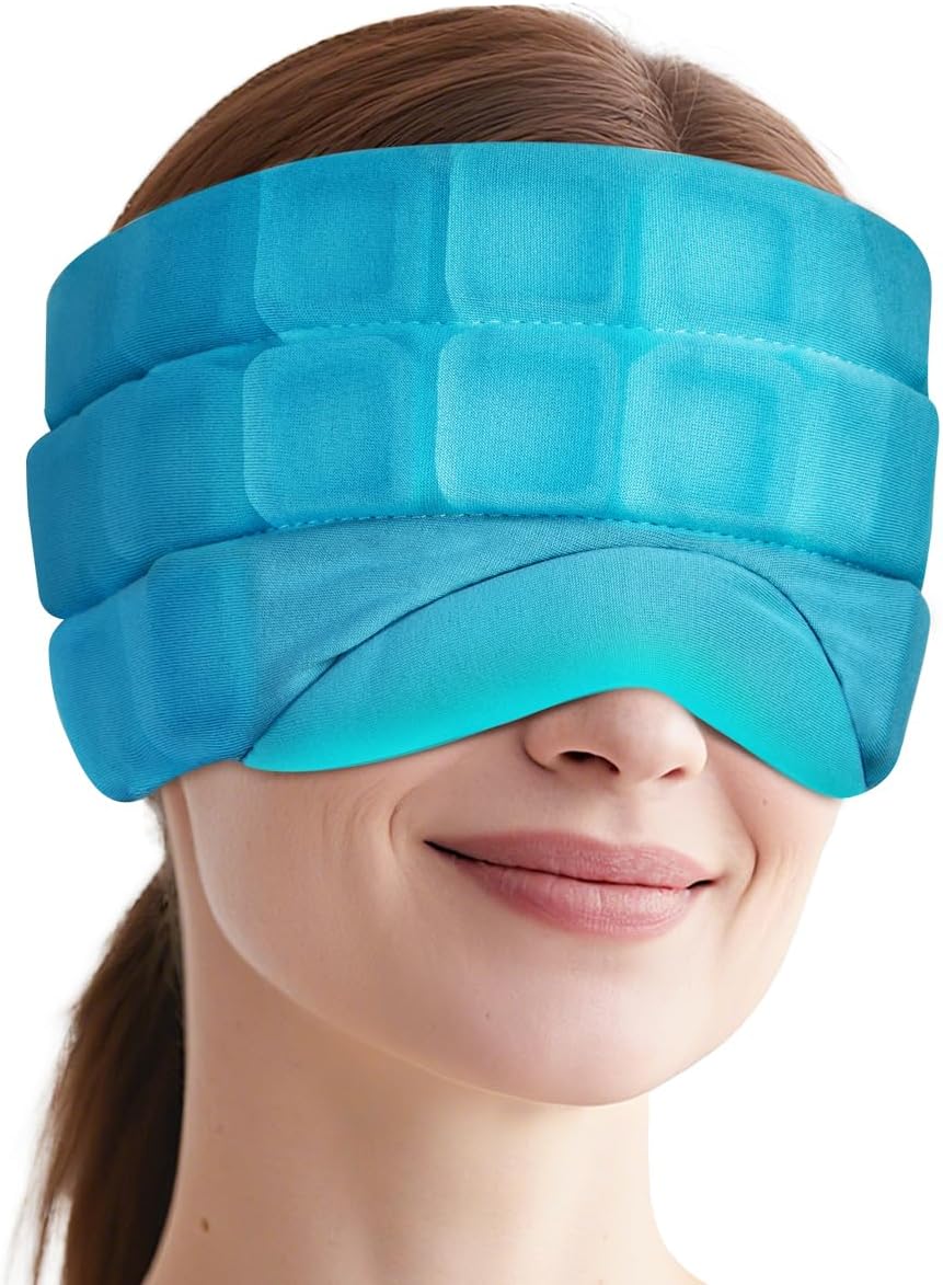 Neck Ice Pack Wrap for Cervical Pain, 2 Hours Long Lasting Cold