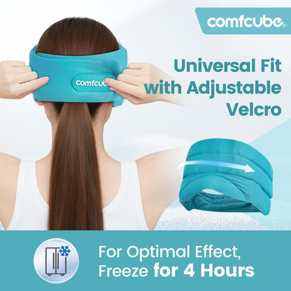 Neck Ice Pack Wrap for Cervical Pain, 2 Hours Long Lasting Cold