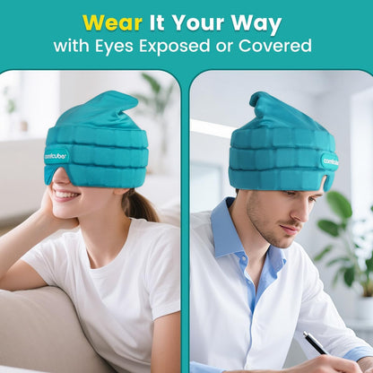 Neck Ice Pack Wrap for Cervical Pain, 2 Hours Long Lasting Cold