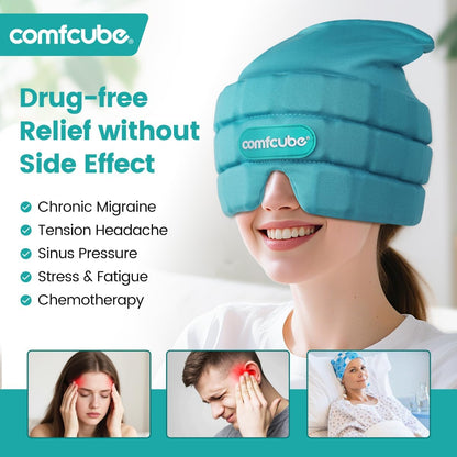 Neck Ice Pack Wrap for Cervical Pain, 2 Hours Long Lasting Cold