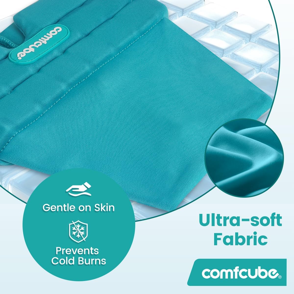 Neck Ice Pack Wrap for Cervical Pain, 2 Hours Long Lasting Cold