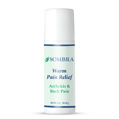 Sombra Warm Pain Relief 8 oz Jar for Arthritis, Back Pain & Pre-Exercise